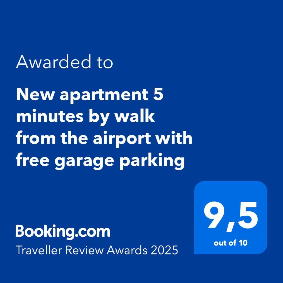 New Air-Conditioned Apartment 5 Minutes By Walk From The Airport With Free Garage Parking Bratislava Ngoại thất bức ảnh